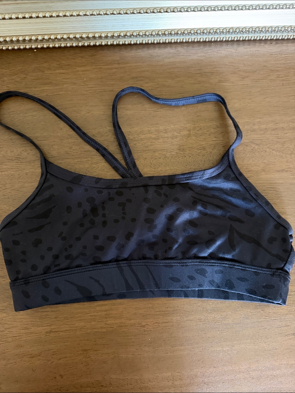 Paragon Black Animal-Print Bralette - Women Intimates